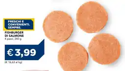 Esselunga Fishburger di salmone offerta
