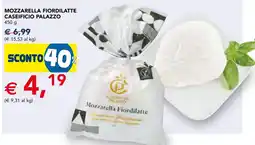 Esselunga Mozzarella Fiordilatte Caseificio Palazzo offerta