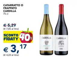 Esselunga Catarratto o Frappato Cardilla offerta