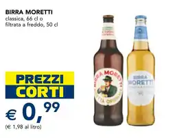 Esselunga Birra Moretti classica offerta