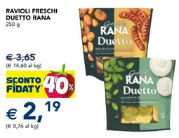 Esselunga Ravioli freschi Duetto Rana offerta