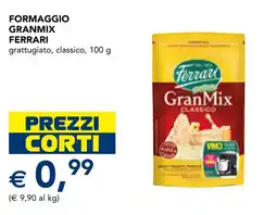 Esselunga Formaggio granmix ferrari offerta