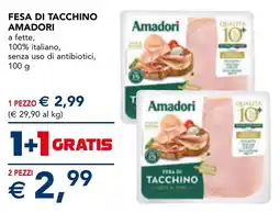 Esselunga Fesa di tacchino Amadori offerta