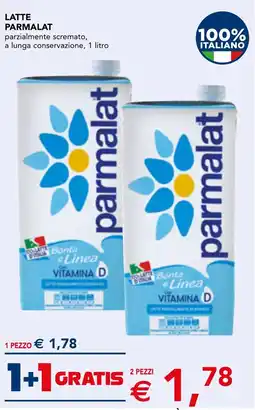 Esselunga Latte parzialmente scremato Parmalat offerta