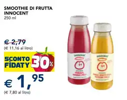 Esselunga Smoothie di frutta Innocent offerta