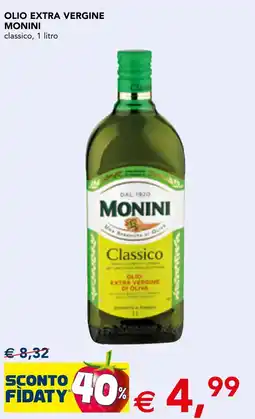 Esselunga Olio extra vergine Monini classico offerta