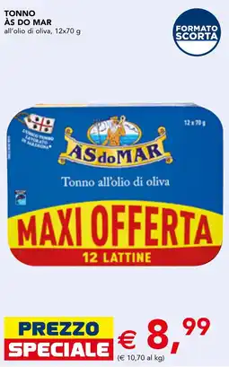 Esselunga Tonno ÀS do MAR offerta