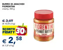 Esselunga Burro di arachidi Fiorentini offerta