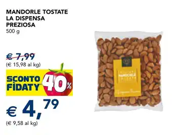 Mandorle tostate la dispensa preziosa