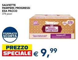 Esselunga Salviette Pampers Progressi offerta