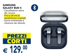 Esselunga Samsung Galaxy Buds 4 offerta