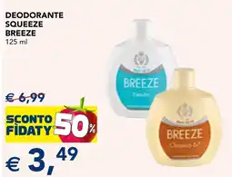 Esselunga Deodorante Squeeze Breeze offerta