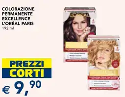 Esselunga Colorazione permanente Excellence L'Oréal Paris offerta