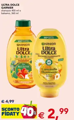 Esselunga Garnier Ultra Dolce Balsamo Illuminante offerta