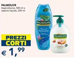 Esselunga Palmolive bagnodoccia o sapone liquido offerta