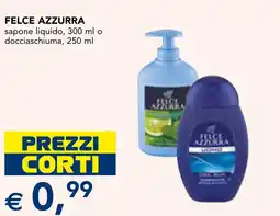 Esselunga Felce Azzurra sapone liquido o docciaschiuma offerta