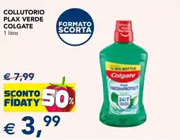 Esselunga Collutorio Plax Verde Colgate offerta
