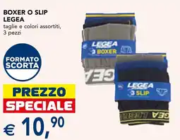 Esselunga Boxer o slip Legea offerta