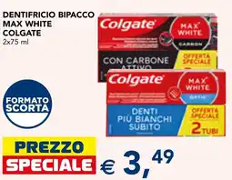 Esselunga Dentifricio Colgate Max White offerta