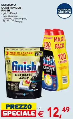 Esselunga Detersivo lavastoviglie Finish offerta