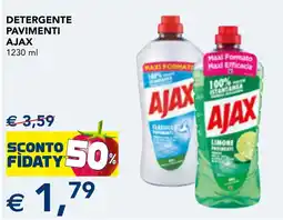 Esselunga Detergente pavimenti Ajax offerta