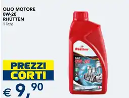 Esselunga Olio motore Rhütten offerta