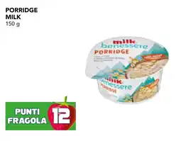 Esselunga Porridge milk benessere offerta