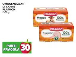 Esselunga Omogeneizzati di carne Plasmon offerta