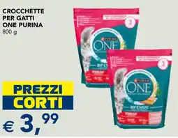 Esselunga Crocchette per gatti One Purina offerta