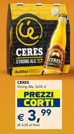 Esselunga Ceres Strong Ale offerta