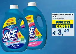 Esselunga Detersivo lavatrice Ace offerta