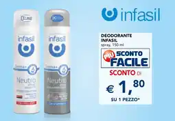 Esselunga Deodorante infasil offerta
