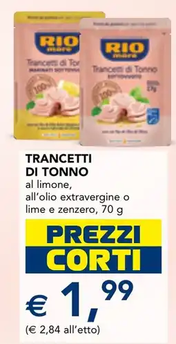 Esselunga Trancetti di Tonno Rio mare offerta
