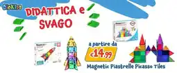 Giokids Magnetic Piastrelle Picasso Tiles offerta