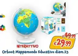 Giokids Orboot Mappamondo Educativo diam.23 offerta