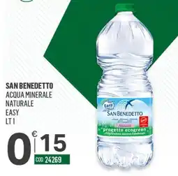 Tutto Risparmio Cash&Carry San benedetto acqua minerale naturale easy offerta