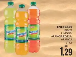 Mazzeo Supermercati Energade bibite limone/ arancia rossa/ arancia offerta