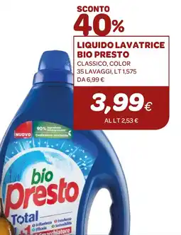 Ekom Liquido lavatrice bio presto offerta
