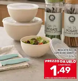 Il Centesimo Insalatiera con coperchio dorotea offerta