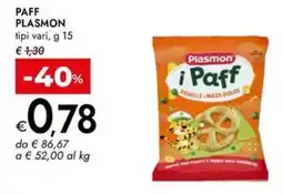 Bennet i Paff Plasmon offerta