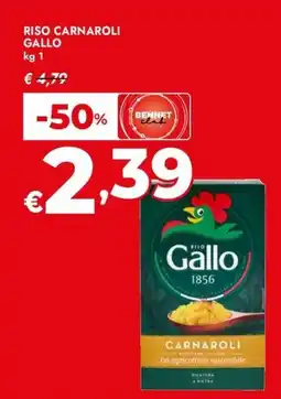 Bennet Riso Carnaroli Gallo offerta