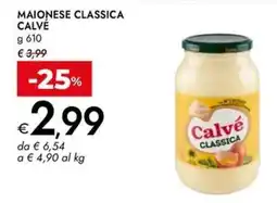 Bennet Maionese classica Calvé offerta
