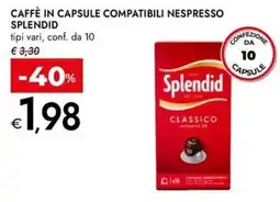 Bennet Caffè Splendid offerta