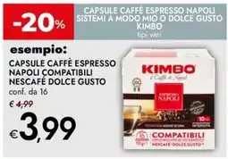 Bennet Capsule caffè espresso Napoli compatibili Nescafé Dolce Gusto offerta