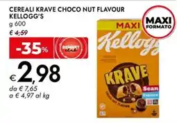 Bennet Cereal Krave Choco Nut Flavour Kellogg's offerta