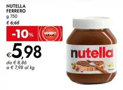 Bennet Nutella offerta