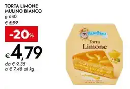 Bennet Torta Limone Mulino Bianco offerta