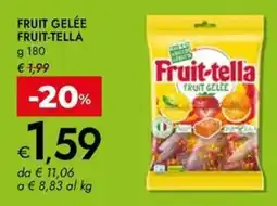 Bennet Fruit-tella Fruit Gelée offerta