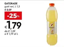 Bennet Gatorade gusti vari offerta