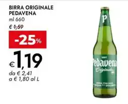 Bennet Birra originale Pedavena offerta